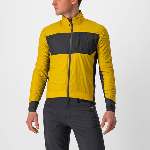 Castelli Unlimited Puffy Jacket Goldenrod/Dark Grey / XL