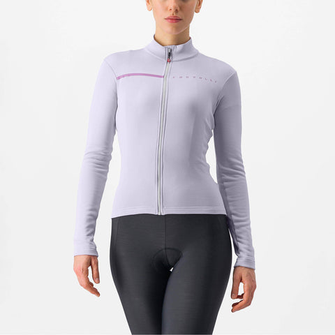 Castelli Sinergia 2 Women's Long Sleeve Jersey Purple Mist/Purple Dew / L