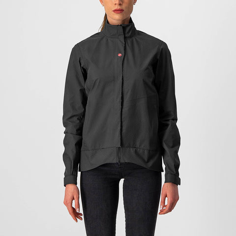 Castelli Commuter Reflex Women's Jacket Light Black / XS