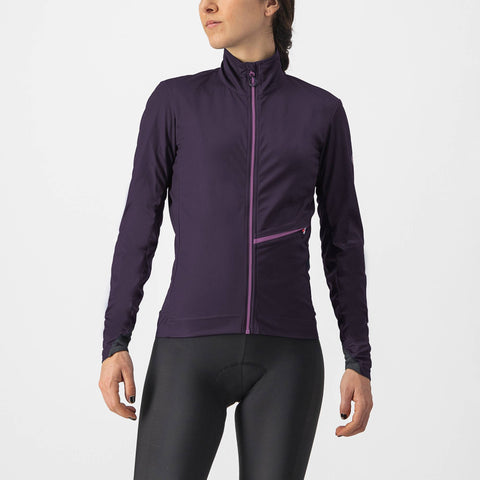 Castelli Go Women's Jacket Night Shade/Purple Dew / XS