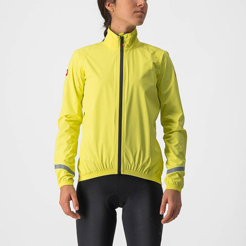 Castelli Emergency 2 Women's Rain Jacket Brilliant Yellow / S