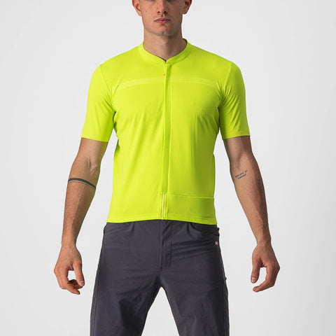 Castelli Unlimited Allroad Jersey Electric Lime / XS