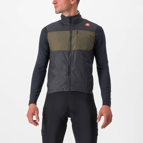 Castelli Unlimited Puffy Vest Black/Tarmac / S