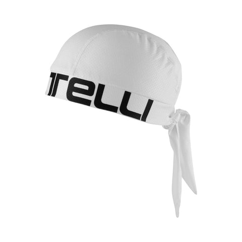 Castelli Bandana White/Black / One Size