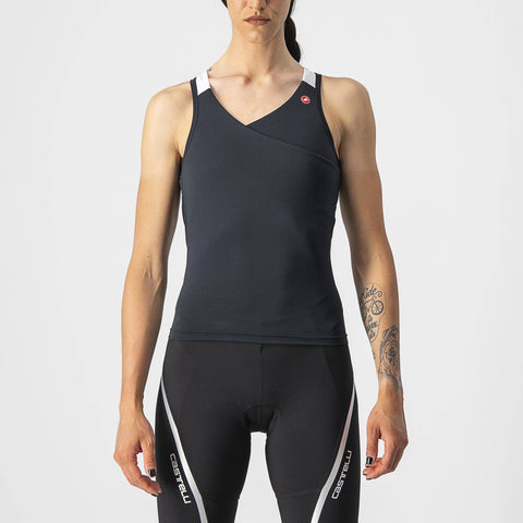 Castelli Solaris Women's Top Light Black/White / XS