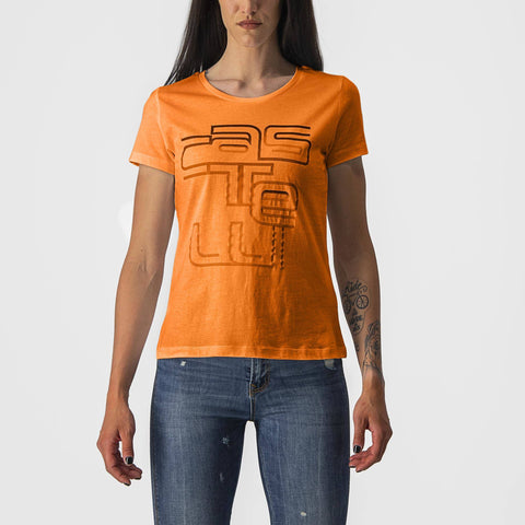 Castelli Bellagio Women's T-Shirt Burnt Orange / L