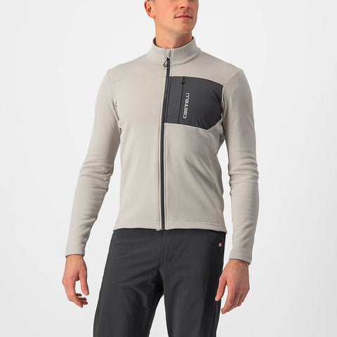Castelli Unlimited Trail Long Sleeve Jersey Travertine Grey/Dark Grey / 3XL