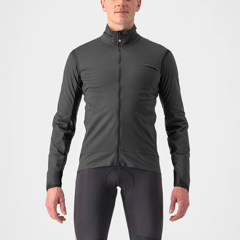 Castelli Alpha Ultimate Insulated Jacket Dark Grey/Black/Dark Grey / S