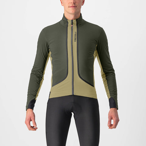 Castelli Flight Jacket Air Green Tea/Military Green/Black / S