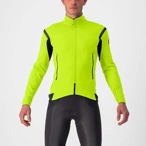 Castelli Perfetto RoS 2 Jacket Electric Lime/Dark Grey / XL