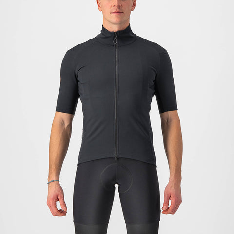 Castelli Perfetto RoS 2 Wind Jersey Light Black / M