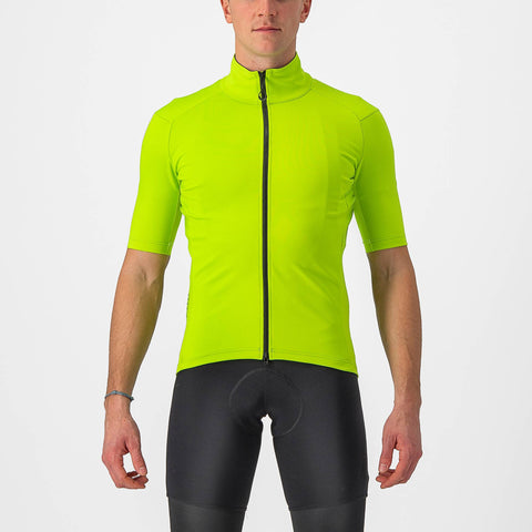 Castelli Perfetto RoS 2 Wind Jersey Electric Lime / 2XL