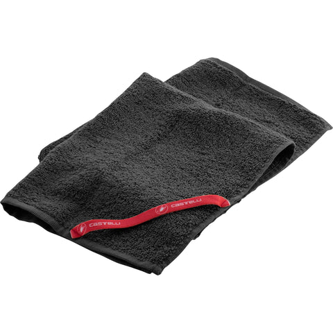 Castelli Insider Towel Black/Red / One Size