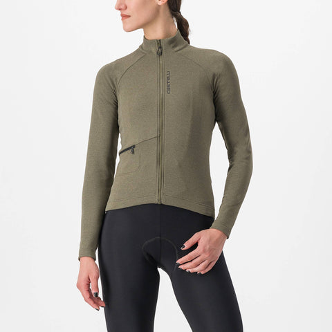 Castelli Unlimited Trail Women's Long Sleeve Jersey Tarmac/Light Black / L