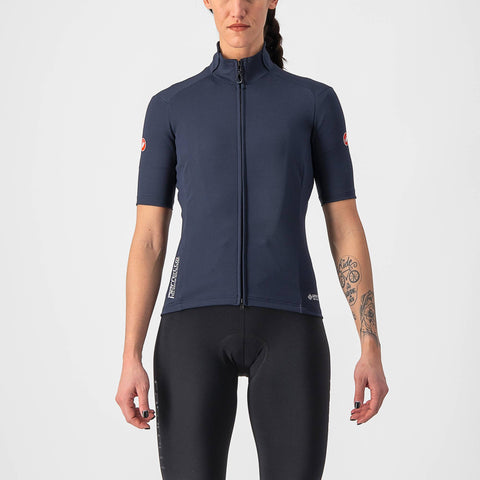 Castelli Perfetto RoS 2 Women's Wind Jersey Savile Blue / S