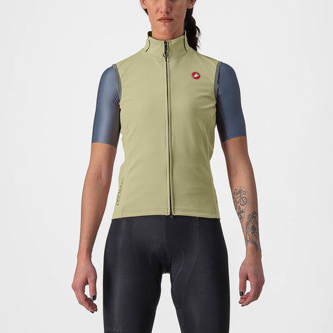 Castelli Perfetto RoS 2 Women's Vest Green Tea / XS