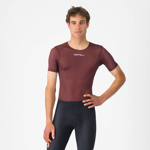 Castelli Pro Mesh 2.0 Base Layer Deep Bordeaux / M