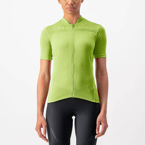 Castelli Anima 4 Women's Jersey Bright Lime / M