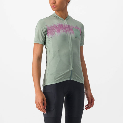 Castelli Unlimited Sentiero 2 Women's Jersey Defender Green / L