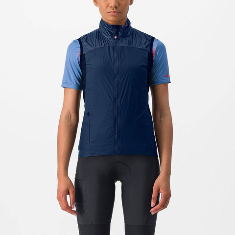 Castelli Unlimited Women's Puffy Vest Austin Blue/Sterling Blue / L