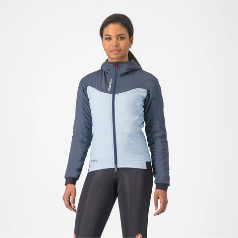 Castelli Fly Thermal Women's Jacket Winter Sky/Twilight Blue / XS