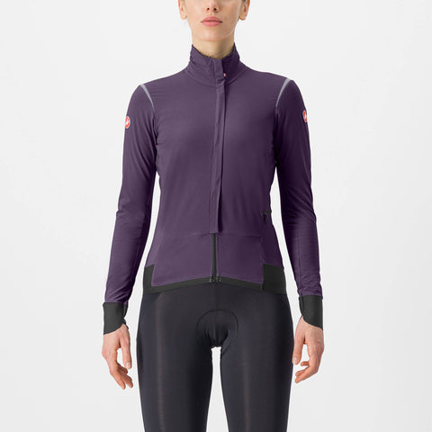 Castelli Alpha Flight RoS Women's Jacket Night Shade/Orchid Petal/Silver Grey / XS