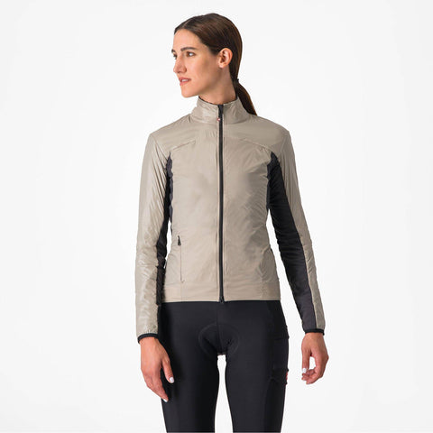 Castelli Unlimited 2 Women's Puffy Jacket Clay/Dark Grey / S