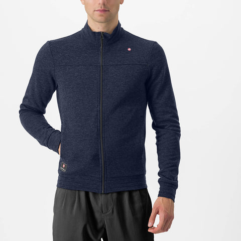 Castelli Vigorelli Track Jacket Savile Blue / S