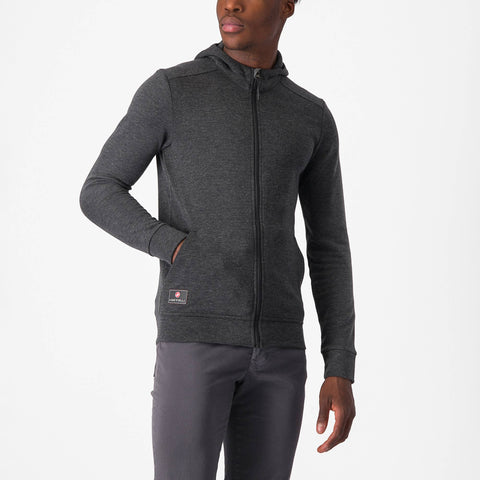 Castelli Milano 2 Full Zip Fleece Dark Grey / M