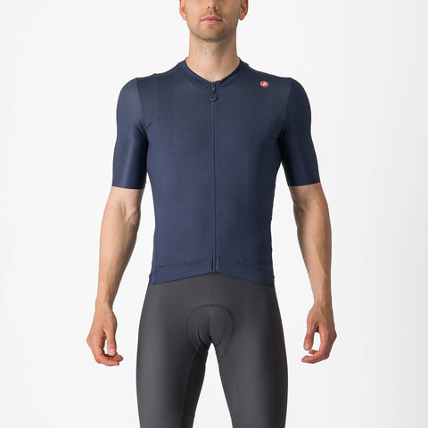 Castelli Espresso Jersey Belgian Blue/Silver Moon / L