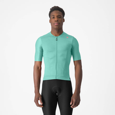 Castelli Espresso Jersey Pool Blue/Dark Grey / M