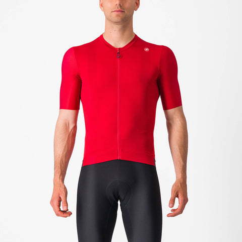 Castelli Espresso Jersey Rich Red/Deep Bordeaux / L