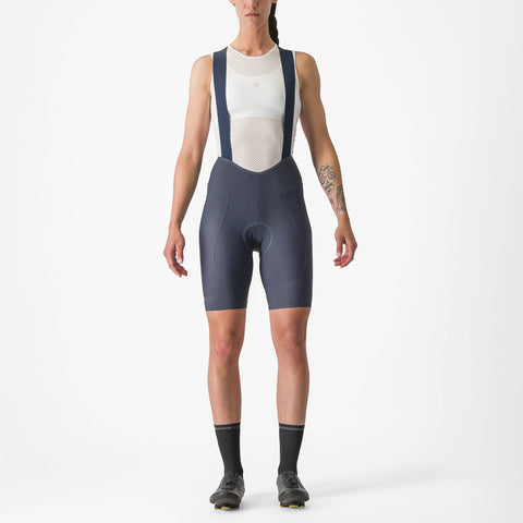 Castelli Espresso Women's DT Bib Shorts - Past Season Twilight Blue / XS