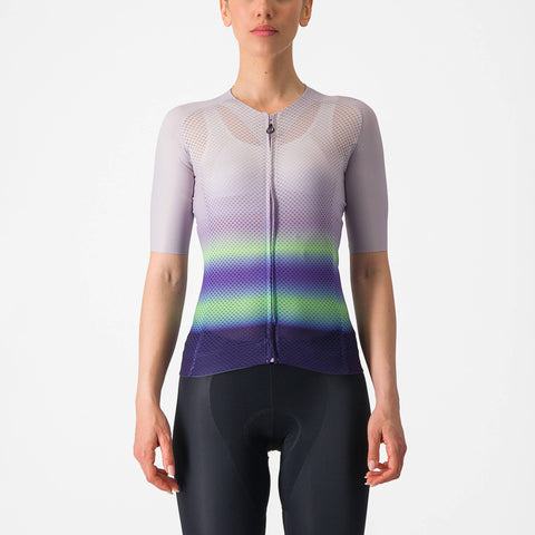 Castelli Climber's 4.0 Women's Jersey Purple Mist/Green/Dark Purple / XL