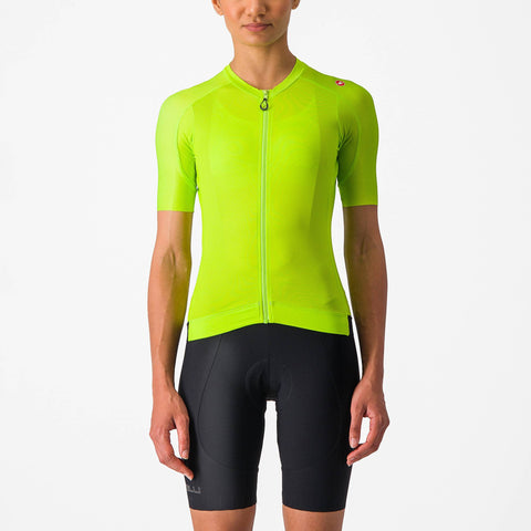 Castelli Espresso Women's Jersey Electric Lime/Deep Green / XS