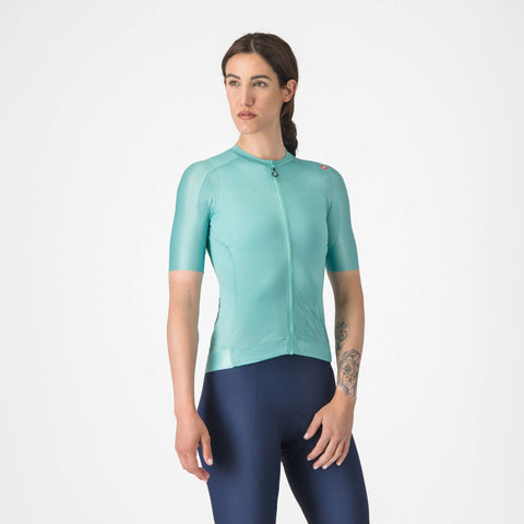Castelli Espresso Women's Jersey Pool Blue / L
