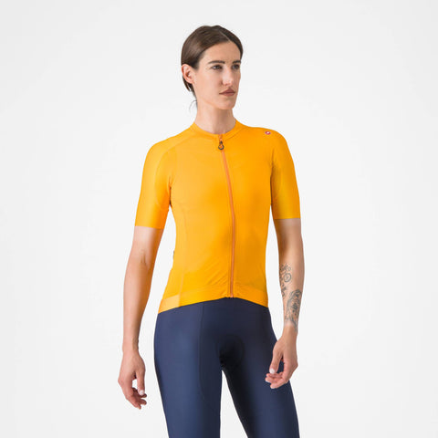 Castelli Espresso Women's Jersey Vivid Orange / XS