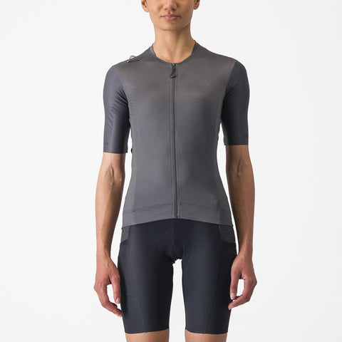 Castelli Unlimited Pro Women's Jersey Dark Grey / M