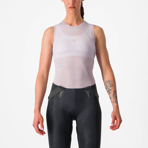 Castelli Pro Mesh Women's Sleeveless Base Layer - Past Season Purple Mist / L
