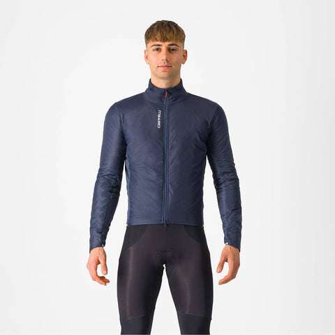 Castelli Fly Direct Jacket Twilight Blue/Silver Grey / XS