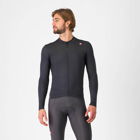 Castelli Espresso Thermal Jersey Light Black / S