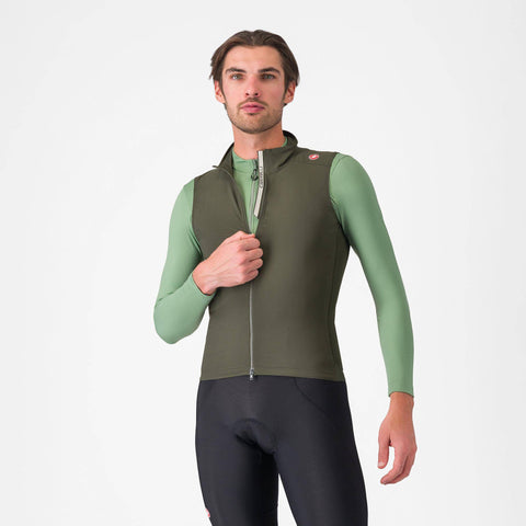 Castelli Espresso Vest Deep Green / L