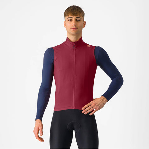 Castelli Espresso Vest Deep Bordeaux / XS