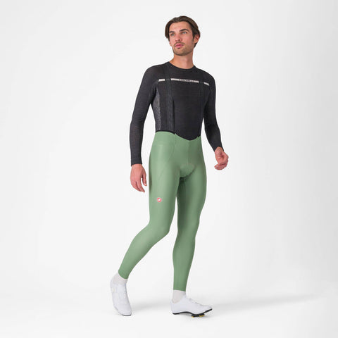 Castelli Espresso Bib Tights Green Pepper / S