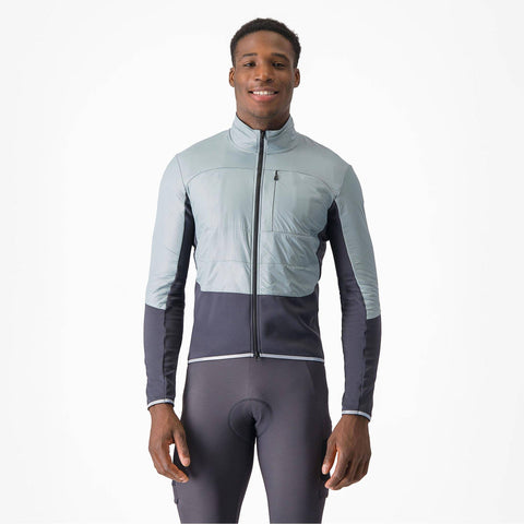 Castelli Unlimited Jacket Defender Green/Dark Grey / S