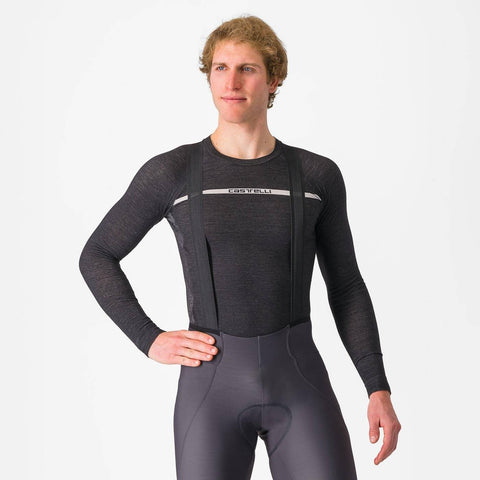 Castelli Merino Seamless Base Layer Black / S/M