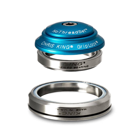 Chris King Dropset 4 42/42 Headset Matte Turquoise / 1-1/8 Inch - Ceramic