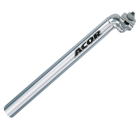 ASP203 Acor 400mm X 31.6mm Silver 1-Bolt Offset Alloy S/Post