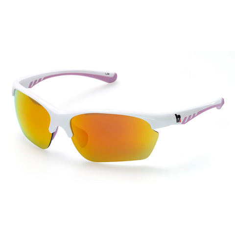LJM Orange Mirrored Glasses