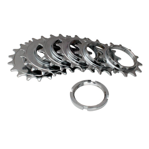 3/32 Fixed Sprockets3/32" teeth, 1-9speed chains